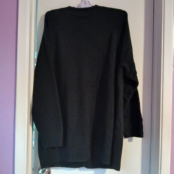 GAP Women's Long Black Cardigan Size Large - Picture 7 of 9